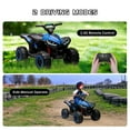 thumbnail image 5 of Garvee Kids Ride on ATV with Remote Control, 12V Powered 4 Wheeler Quad Vehicle with LED Headlights, 5 of 7