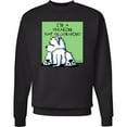 thumbnail image 2 of Inktastic Cool Belly Westie Adult Sweatshirt, 2 of 4