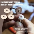 thumbnail image 4 of Riwesomey 3 piezas de joyería, ruedas de pulido de pelusa de algodón, almohadilla de pulido de espejo, metalurgia, accesorios de pulido para Type2 NO2, 4 of 6