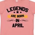 thumbnail image 4 of Inktastic Legends Are Born in April Boys or Girls Toddler T-Shirt, 4 of 5