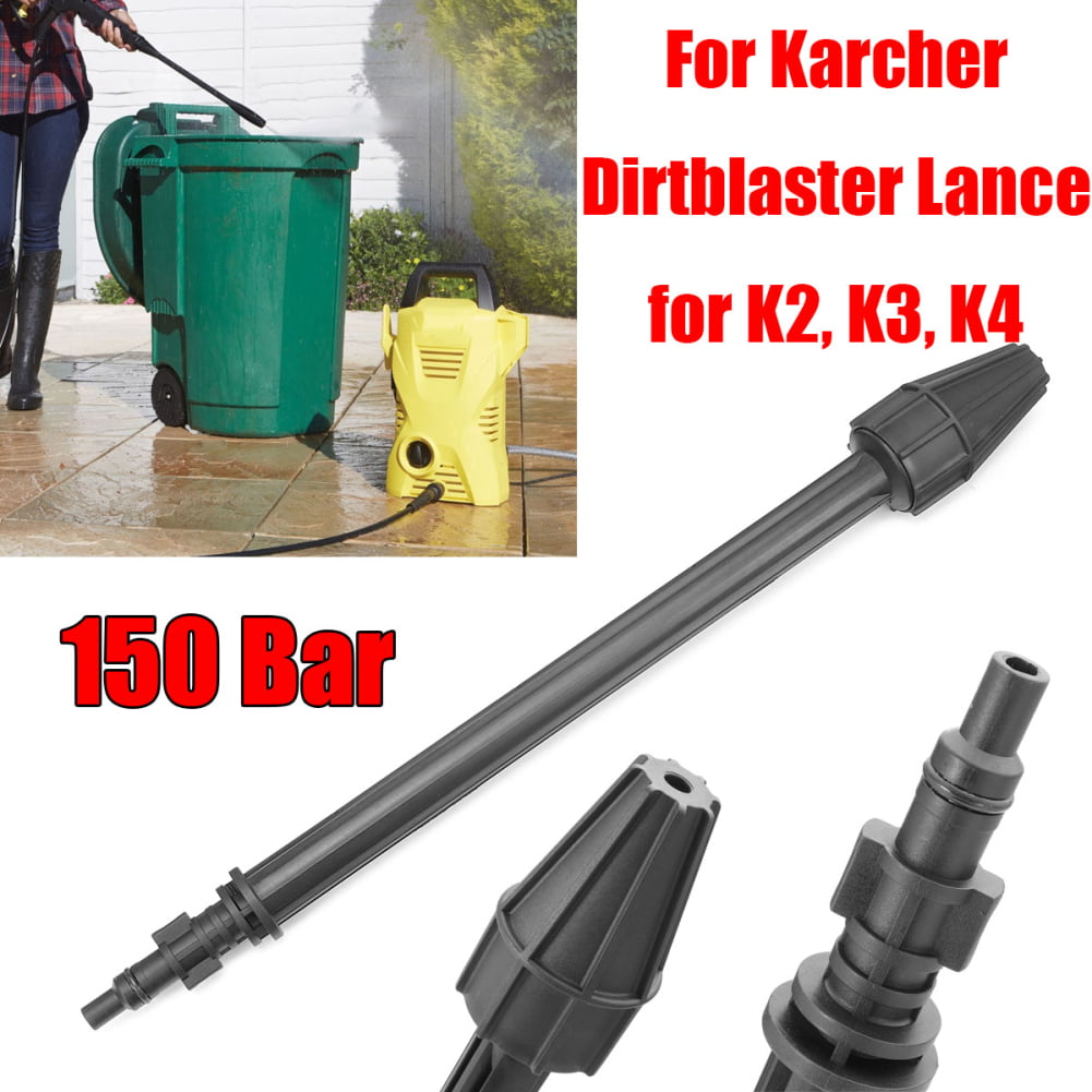 145 bar Dirt Blaster de rechange pour Karcher K1 K2 K3 K4 K5 K6 K7 extension de lance de nettoyeur haute pression buse de jet de lavage de voiture