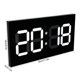 thumbnail image 4 of Acrílico 3D Reloj de pared Control remoto Reloj electrónico Cuerpo convexo Dígito blanco 100-240V Unbranded 3115190067312, 4 of 6