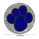 thumbnail image 5 of pstuiky Platillo para coche con diseño de huella de perro universal antideslizante decorativo con aislamiento térmico., 5 of 7