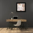 thumbnail image 3 of Michael Mullan 15x15 Black Modern Wood Framed Wall Art Titled - Blush Drips I, 3 of 6