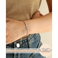 thumbnail image 2 of Sunyuer Infinity Love Heart Bracelets for Women Her Happy Birthday Valentines Christmas Presents, 2 of 6