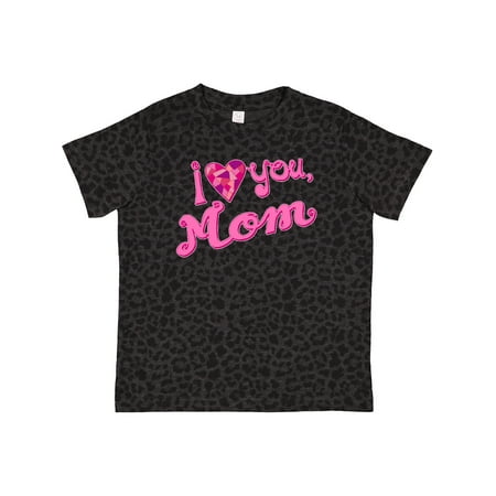 

Inktastic I Love You Mom- in Pink Gift Toddler Boy or Toddler Girl T-Shirt