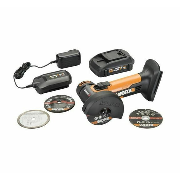 "Restored" Worx WX801L 20V 3'' Cordless Mini Cutter (Battery & Charger Included) "(Refurbished)"