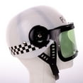thumbnail image 3 of U. S. Toy Childrens Classic Police Hat Halloween Costume Helmet, White Black, One-Size, 3 of 3