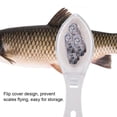 thumbnail image 3 of De Cuchillo Removedor Rápido De Piel De Pescado Cepillo Para Raspar Raspador De Plástico Limpieza De Cocina Cuchillo Para Peces (Blanco) ANGGREK Otros, 3 of 8