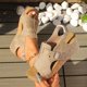 thumbnail image 4 of MKLEKYY Sandalias deportivas de Verano para Mujer, de Piel, Con Plataforma y Cuña, Sin Zapatos, 4 of 4