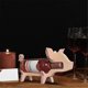 thumbnail image 3 of Wooden Wine Racks Animal Wine Bottle Holder,Wooden Wine Rack B, 3 of 5