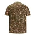 thumbnail image 4 of ameIAEA Men's Summer Short Sleeve Casual 3 Button T-Shirts Basic Golf Work Tees Tops with Pocket, 4 of 5