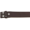 thumbnail image 4 of Leather Belt Strap with Smooth Grain Finish 1.5" Wide with Snaps, 4 of 4