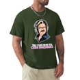 thumbnail image 1 of Camiseta de verano para hombre camisa con frase I Can Hear You Clem Fandango Camiseta vintage para hombre ropa estética camisa de entrenamiento, 1 of 7