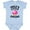 AE-Light Blue, variant on Uncles Little Cupcake Girls Baby Bodysuit