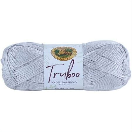 UPC: 0023032033488 | Lion Brand Truboo Yarn – Silver 241 yards