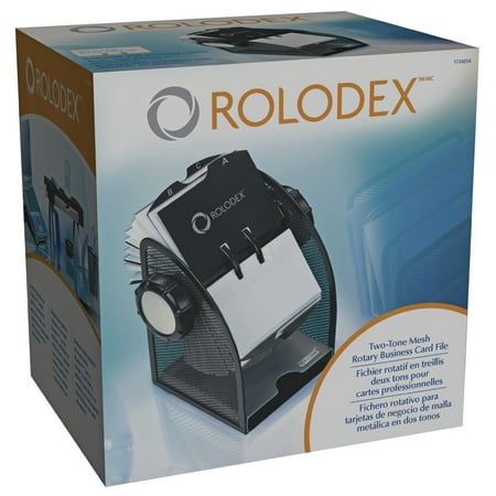 Rolodex Rotary Mesh Business Card File