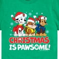 thumbnail image 3 of Paw Patrol - Christmas Is Pawsome - Toddler And Youth Short Sleeve Graphic T-Shirt, 3 of 6