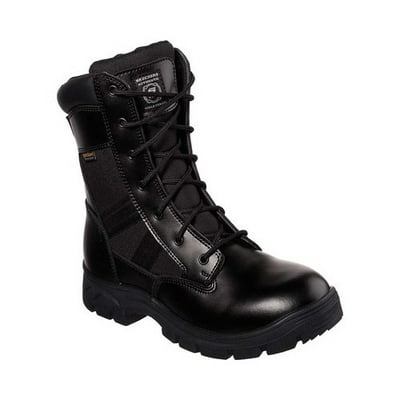 Mens skechers side zip boots deals