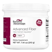 Bariatric Advantage Advanced Fiber, Powdered Formula Supports a Healthy Intestinal Environment and Increases Absorption of Calcium and Magnesium - Unflavored, 30 Servings