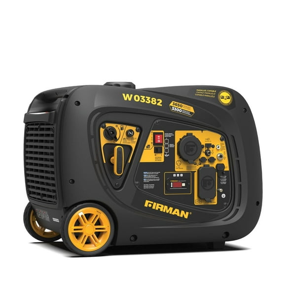 Firman W03382 Gas Inverter Portable Generator 3650/3300W Electric Start