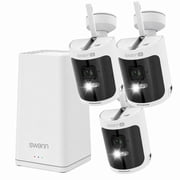 Restored AllSecure650 4K Wireless Security Kit & 3 WireFree IP Digital Still Cams