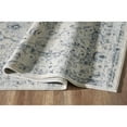 thumbnail image 4 of Troy Vintage Medallion Distressed Ivory/ Blue Farmhouse Indoor Rug Ivory 7'9" x 10'2" Medallion, Abstract 7' x 9' Living Room, Bedroom, Dining Room, 4 of 5