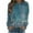 Blue, variant on IROINNID Sweatshirt for Women Casual Long Sleeve Crewneck Flowy Printed Loose Fit Sweatshirt Trendy Tops,Blue