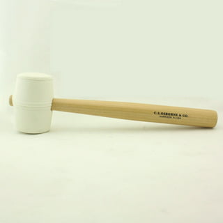 QEP 61613 16 oz White Rubber Tile Tapping Mallet