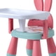 thumbnail image 5 of Silla portátil para comer para bebés, asiento de con bandeja , de comedor antideslizante, taburete bajo, ños - Conejo do SM SunniMix Sillas para niños, 5 of 6