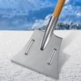 thumbnail image 6 of karymi Professional Heavy Duty Ergonomic Ice Breaking and Snow Removal Shovel Outdoor Winter Tool with Durable Blade for Clearing Driveway Sidewalk Car Vehicle and Thick Snow Gifts for Men, 6 of 7
