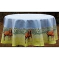 thumbnail image 2 of Horse Round Table Cloth 58, 2 of 3