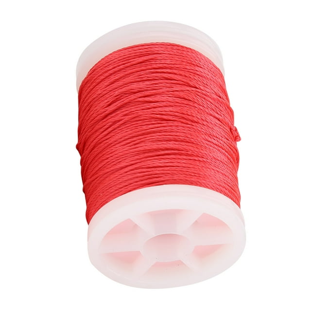Fil de Service pour Arc de 120m, Fournitures de Tir à l'Arc en Fibre de Nylon 400D avec Haute Résistance à la Rupture 34 Livres pour Fournitures de Tir à l'Arc