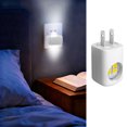 thumbnail image 2 of Luz nocturna LED para enchufe de pared Mini luz nocturna LED enchufable en la pared Automática Luz blanca suave 3000k Iluminación ajustable 360° para dormitorio, baño, escaleras y pasillo, 2 of 7