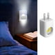 thumbnail image 2 of Luz nocturna LED para enchufe de pared Mini luz nocturna LED enchufable en la pared Automática Luz blanca suave 3000k Iluminación ajustable 360° para dormitorio, baño, escaleras y pasillo, 2 of 7