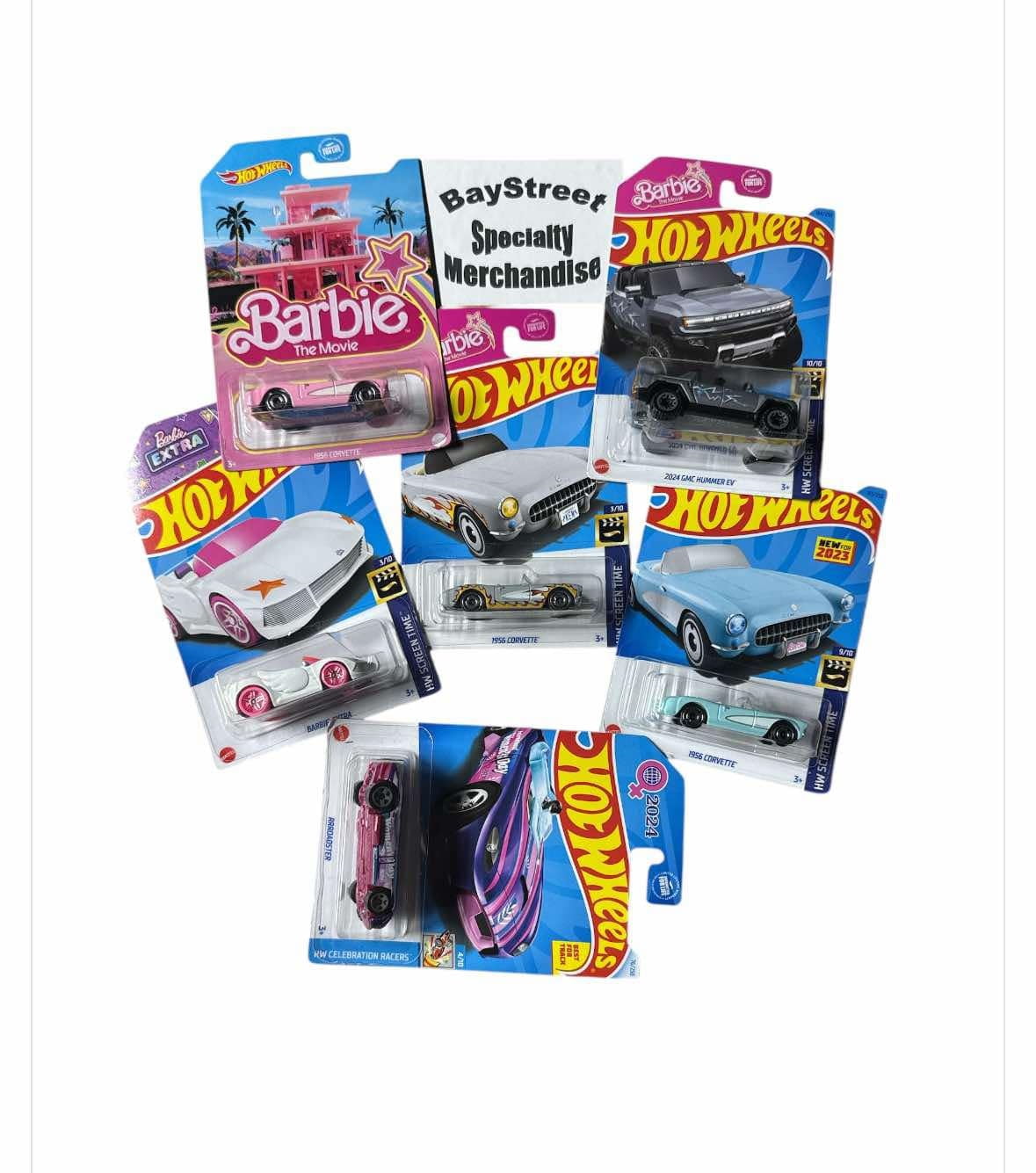 Instant HOT WHEELS COLLECTION - 72 Collectible Diecast Mix With a Treasure Hunt , Anniversary Cars, Barbie Cars & Fast N The Furious Cars