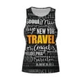 thumbnail image 5 of Sigee Travel for Men's Workout Tank Top, Athletic Gym Sleeveless Shirt - Quick Dry, Lightweight, Breathable Large, 5 of 9
