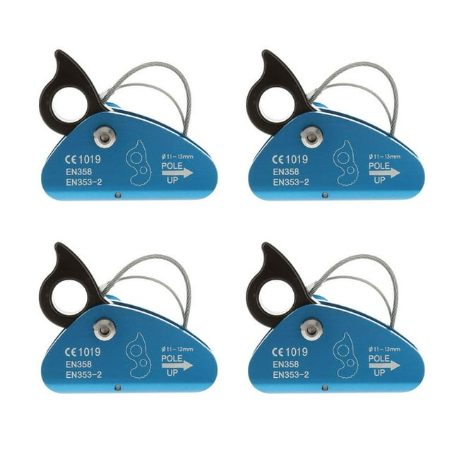 Abrazadera de Cuerda de escalada al aire Libre Sunnimix 4pcs Protecta Para Cuerda de 11 Mm-13 Mm