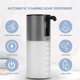 thumbnail image 3 of Dispensador automático de jabón espumoso de 350 ml con sensor de movimiento infrarrojo y sin contacto, color negro, 3 of 5
