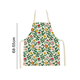 thumbnail image 2 of Delantal de cocina de 1 pieza con cuello ajustable y bolsillo central visible con lazos largos para mujeres y hombres | Cocinero, 2 of 5