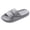 Grey, variant on Womens Cloud Bathroom Slippers Thick Memory Foam Cute Bear Indoor Outdoor Bath Shower Sandals Casual Spa Walking Slip on Slides