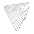 thumbnail image 1 of Rastrillo de hojas para jardín, rastrillo agrícola con 21 dientes, herramienta para quitar hojas de jardinería, para patio, arbustos y césped., 1 of 7
