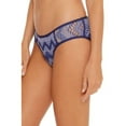 thumbnail image 2 of Rebecca Virtue Women's Marina Reveal Crochet Hipster Bikini Bottoms Blue Size Large, 2 of 3