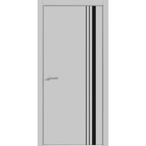 Modern Wood Interior Pre-Hung Door with Hardware | Planum 0011 Matte Grey | Single Panel Frame Trims | Bathroom Bedroom Sturdy Doors-24" x 96"