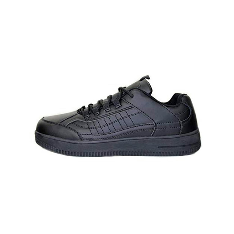 OwnShoe Mens Professional Slip and Oil Resistant Work Shoes Non Slip Sneakers Size 8