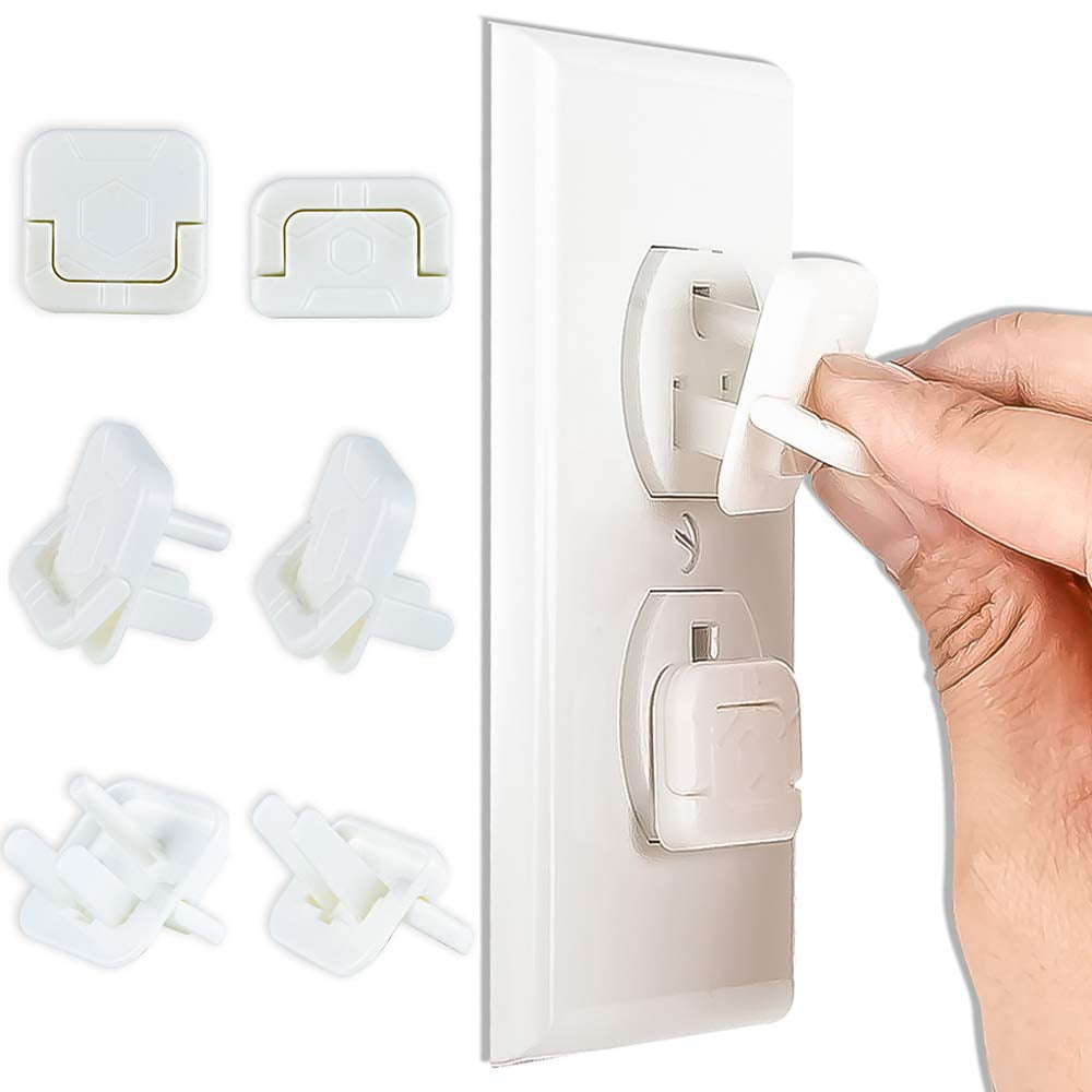 20 Child Baby Proof Electric 2/3 Plug Hole Safety Outlet Socket Protectors Cover 