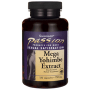 Swanson Mega Yohimbe Extract 750 mg 120 Caps