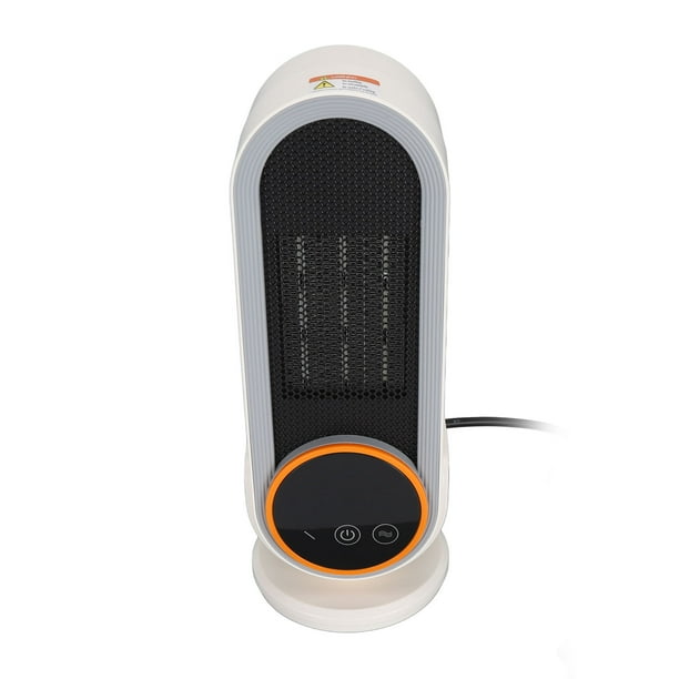 Calentador Eléctrico Para Espacios, 1200W, Protección Contra Vuelcos, Temperatura De Calentamiento De Cerámica PTC Rápida, Ajustable Con Temporizador, Calentador De