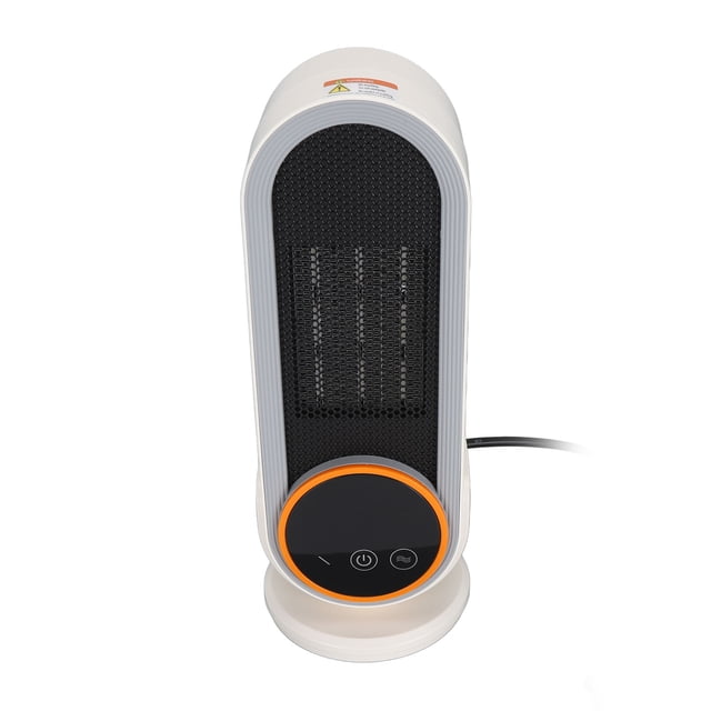 Calentador Eléctrico Para Espacios, 1200W, Protección Contra Vuelcos, Temperatura De Calentamiento De Cerámica PTC Rápida, Ajustable Con Temporizador, Calentador De