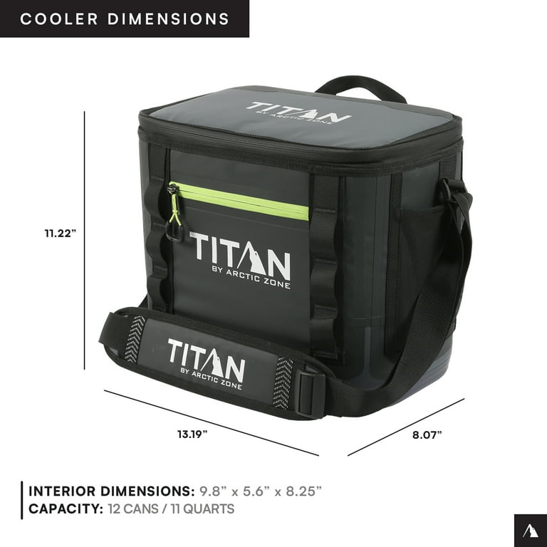 Titan by Arctic Zone 12 Can, 8 Quart Welded Soft Cooler with